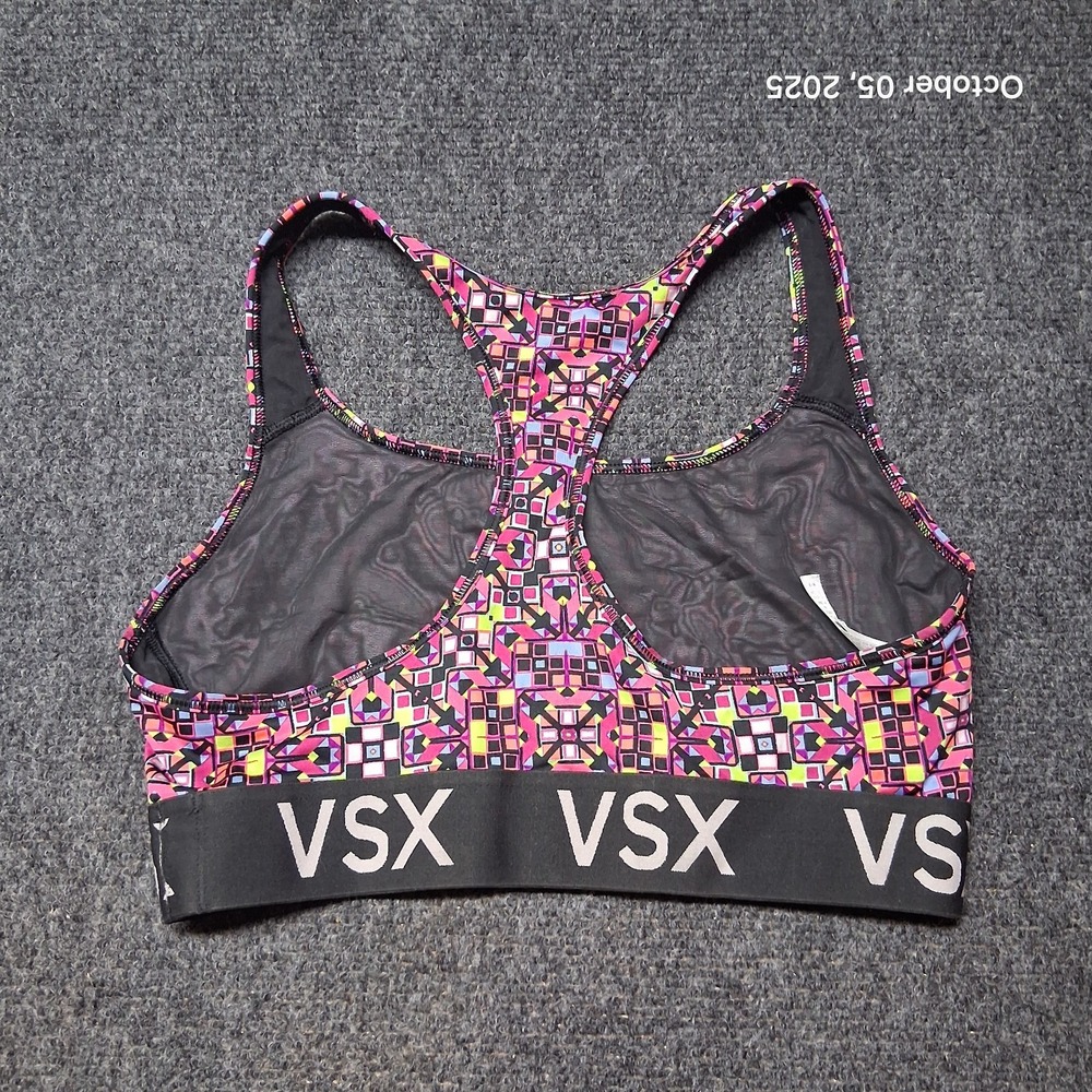 Victoria Secret Sport‎ VSX Sports Bra Womens SIze Medium Racerback Wireless - Picture 2 of 6